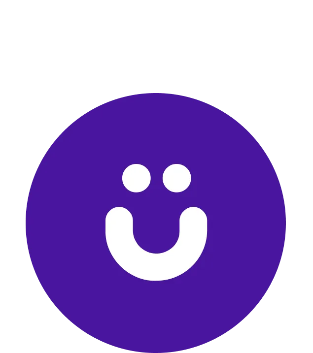 Text 'Got Lut?' above a purple circle with a white smiling face composed of two dots for eyes and a curved line for a mouth.