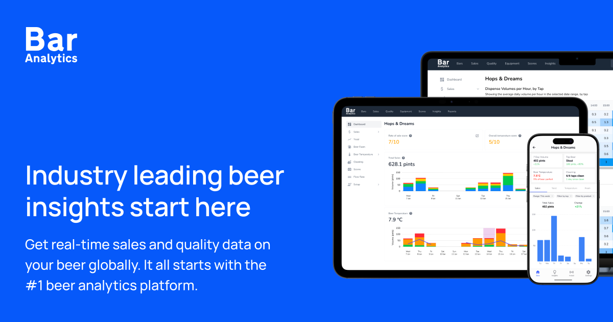 Bar Analytics Bar Analytics - Beer IoT and Analytics