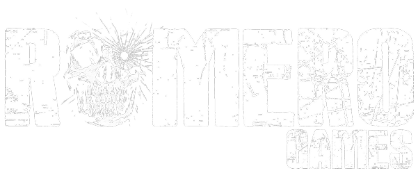 Romero Games logo.