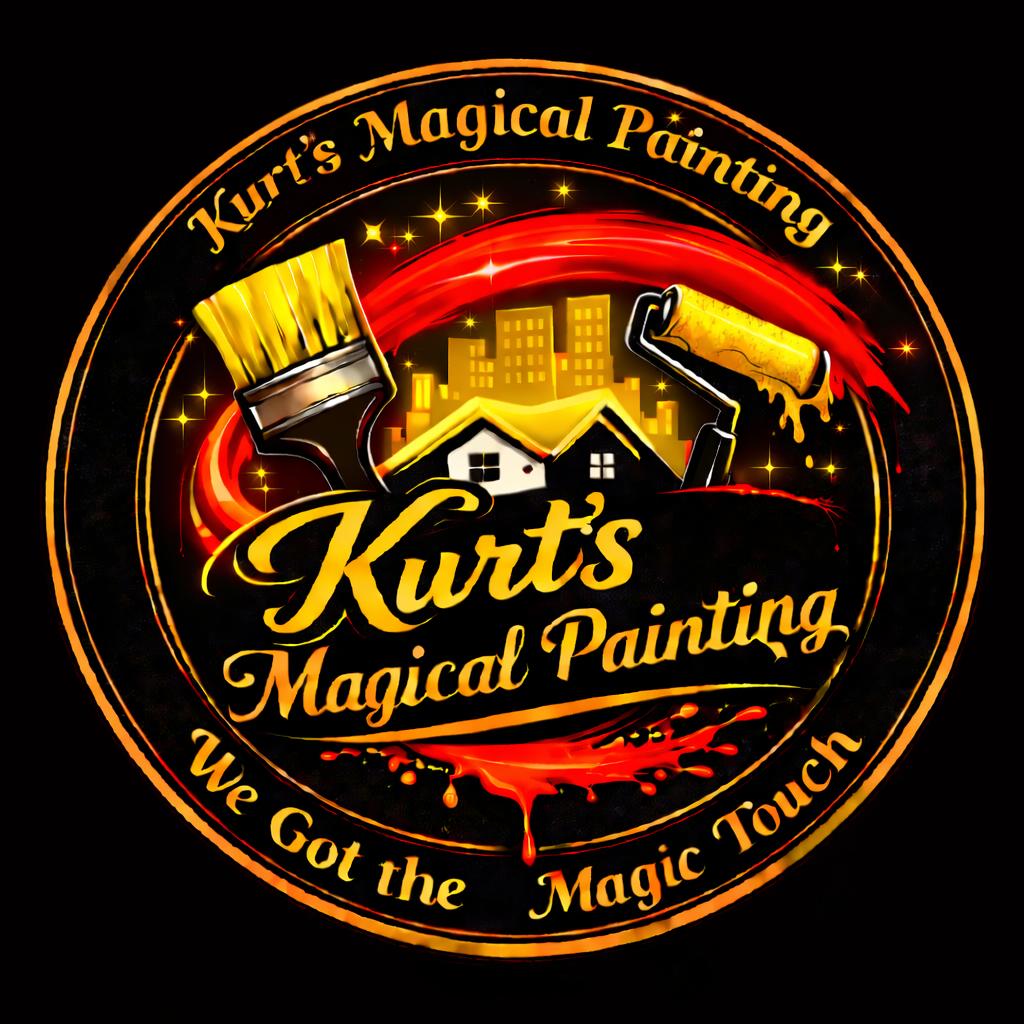 Kurt’s Magical Painting is a professional house painting service delivering high-quality interior and exterior finishes with care, creativity, and a touch of magic.
