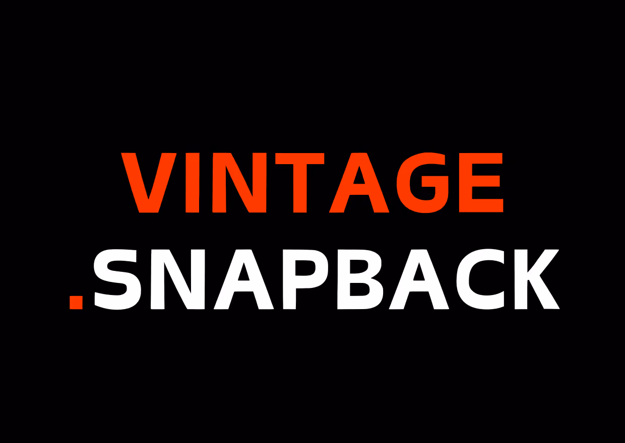 vintage.snapback