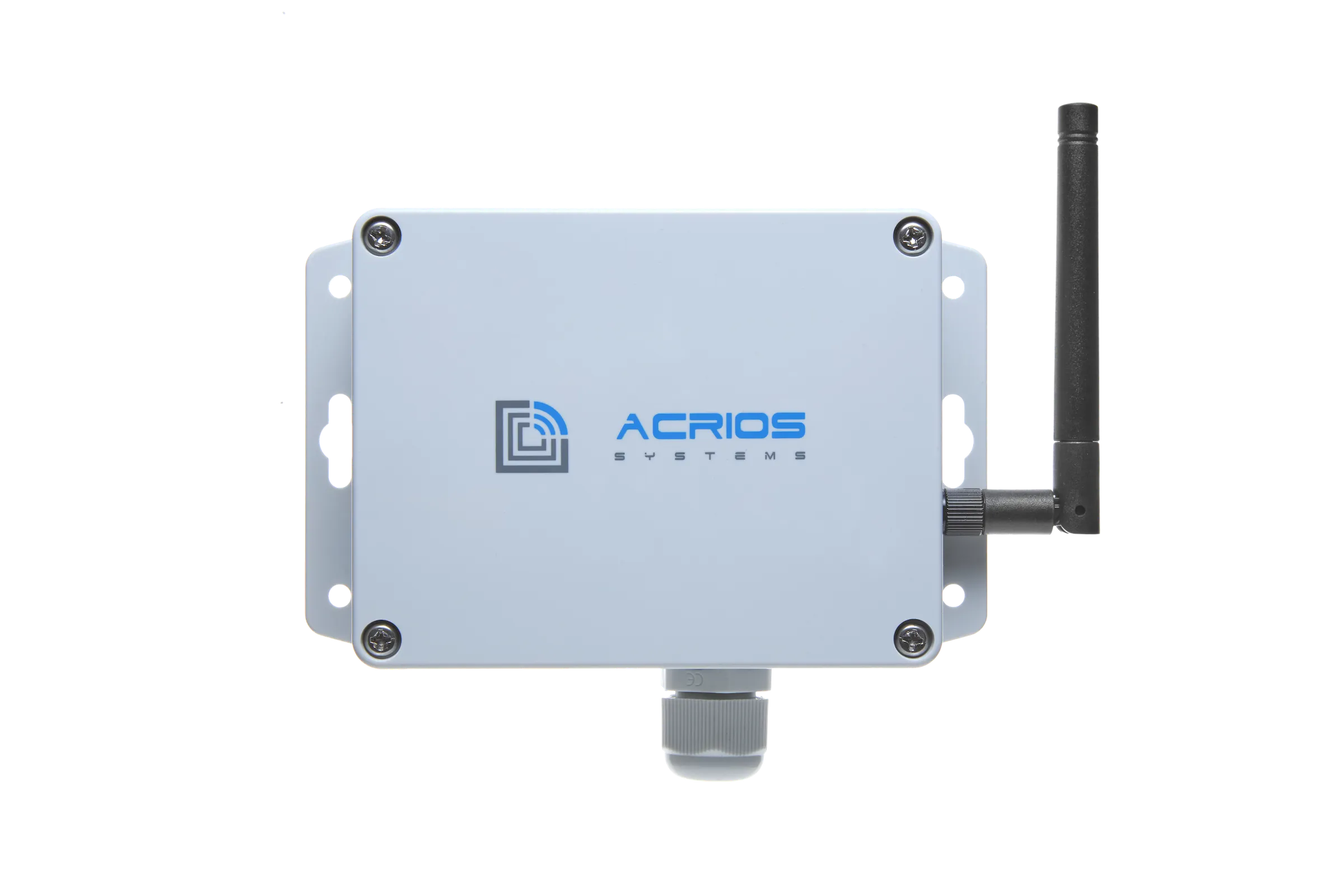 Převodník ACRIOS M-Bus na LoRaWAN v uzavřeném vodotěsném krytí IP67 s SMA anténou.