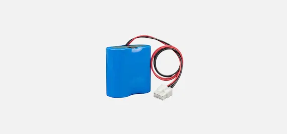 Replacement 2×D-Cell lithium battery pack, 38,000 mAh, with JST-XH connector for the ACRIOS converter.