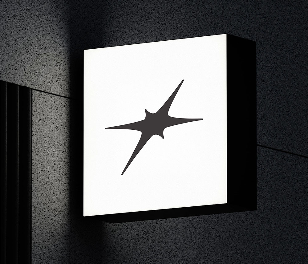 Signage Logo Star