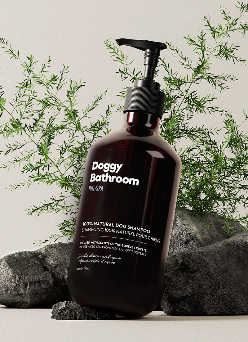 Dog Shampoo High End Branding