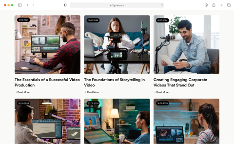 Landing Page Template Usability Image