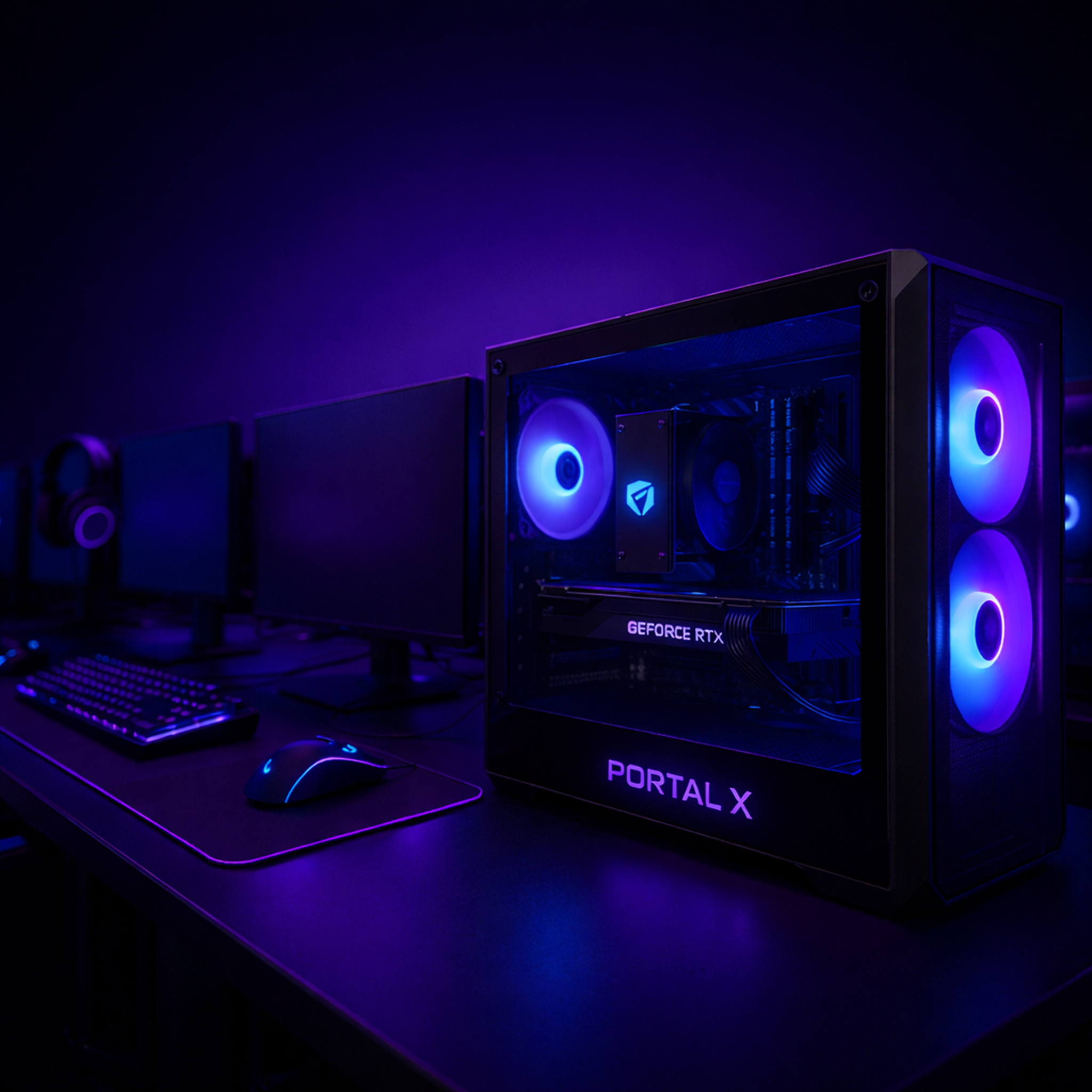 Portal X PC Gaming club Prague