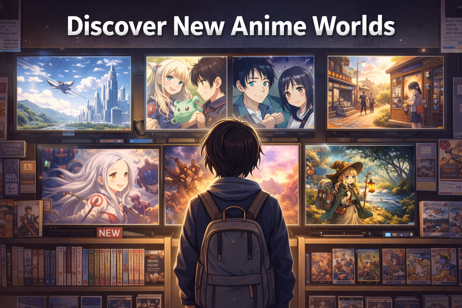 A beginner-friendly guide to discovering anime worlds that match your interests, focusing on tone, atmosphere, and stories that leave a lasting impression.