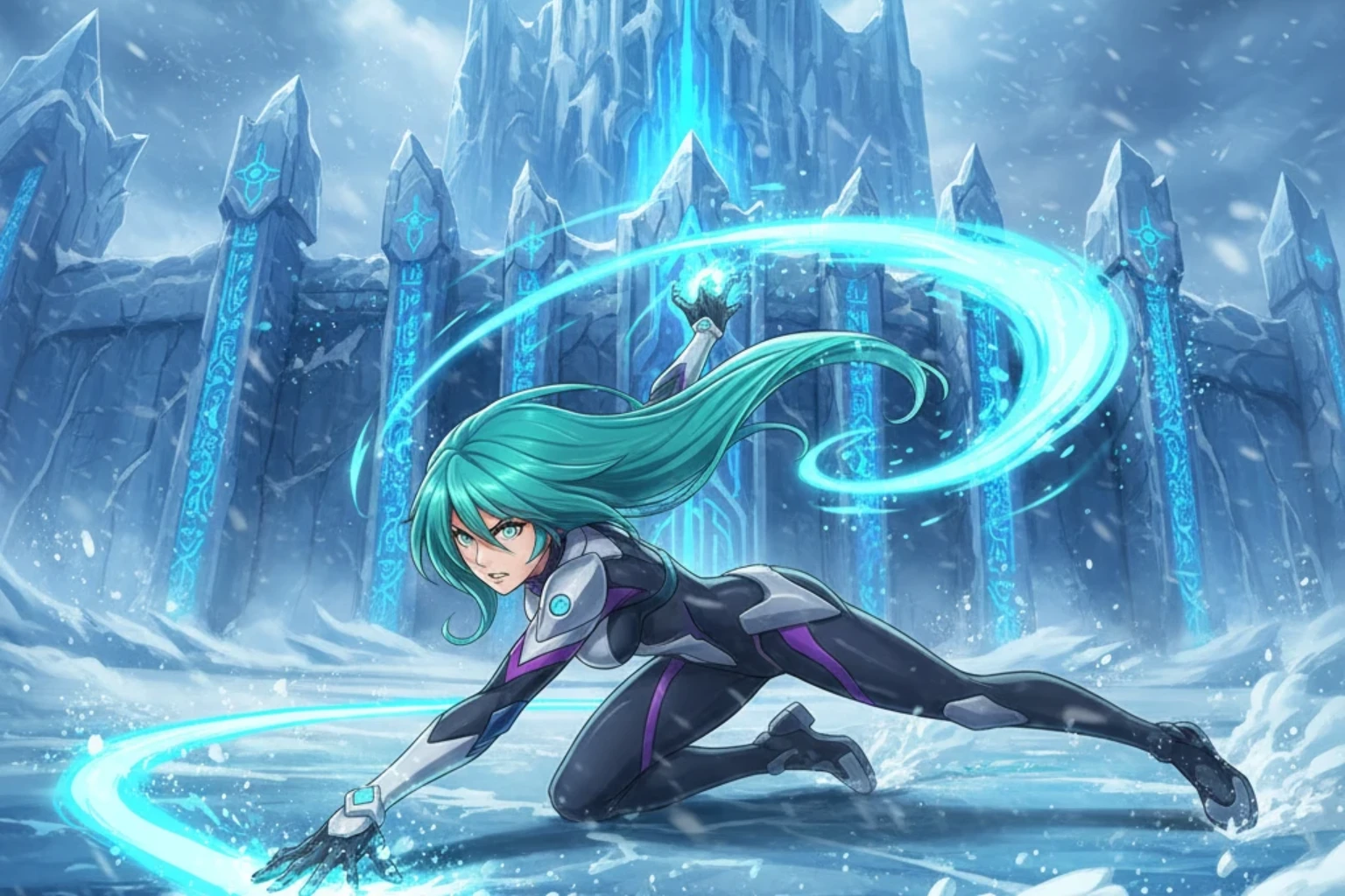 Vera Flux appears when reality fractures, stabilizing space before distortions turn catastrophic.