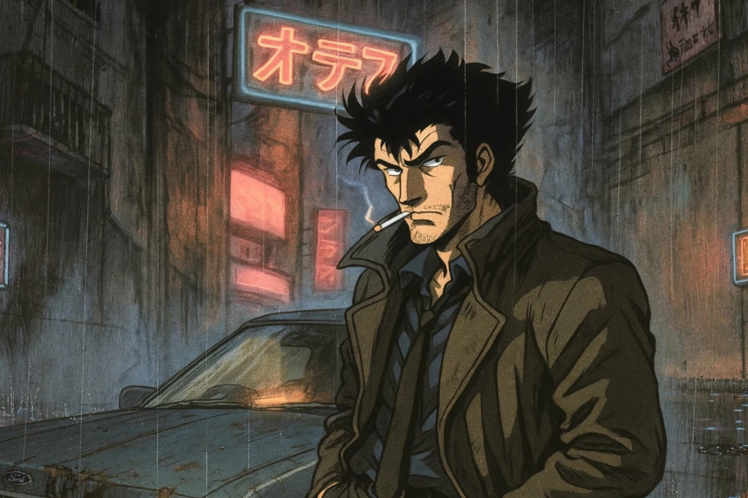 A city that never settles and answers that never come clean. Trace Murphy moves through the fragments, carrying the weight of what others overlook.