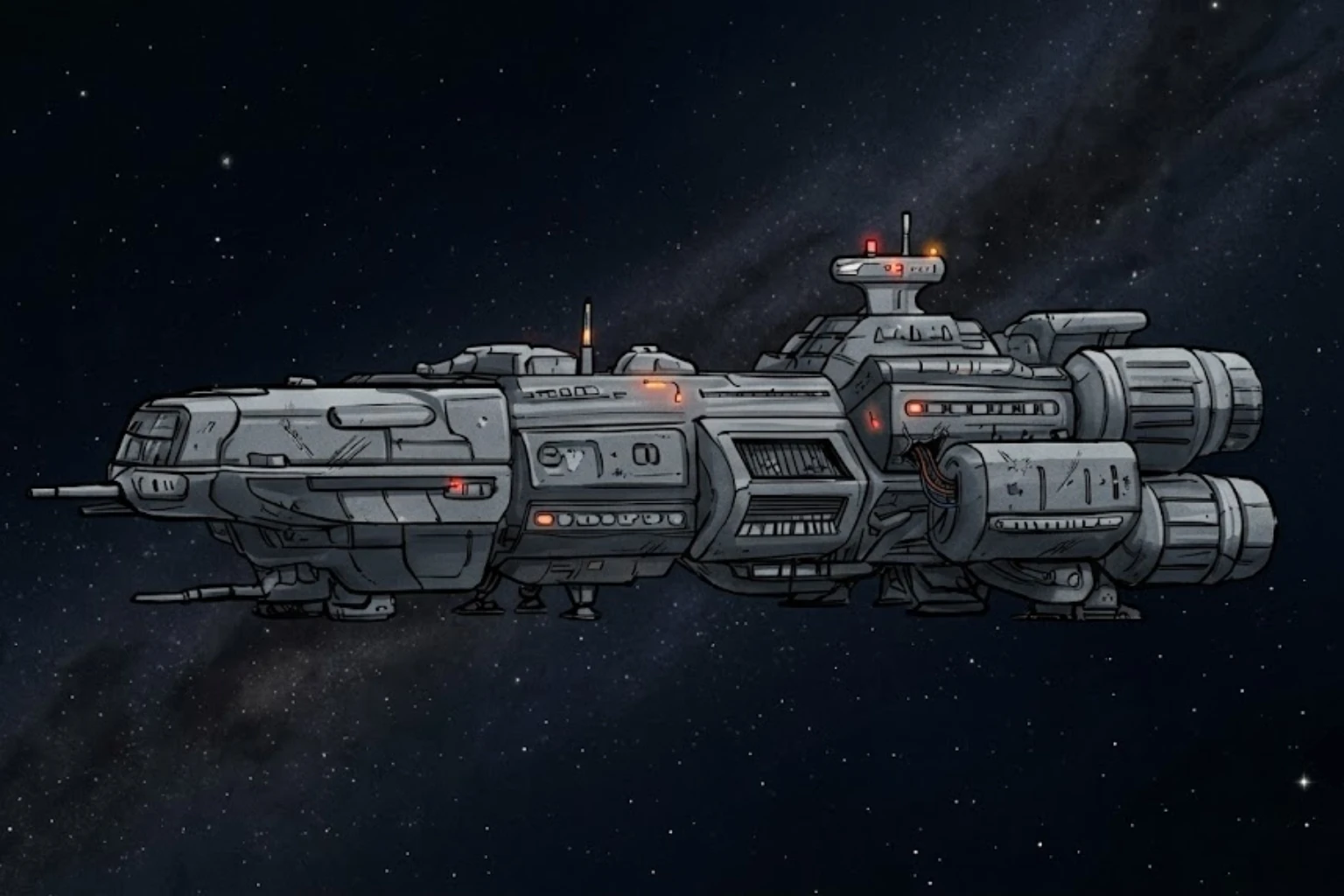 Adrift Beyond the Stars Chapter 1
