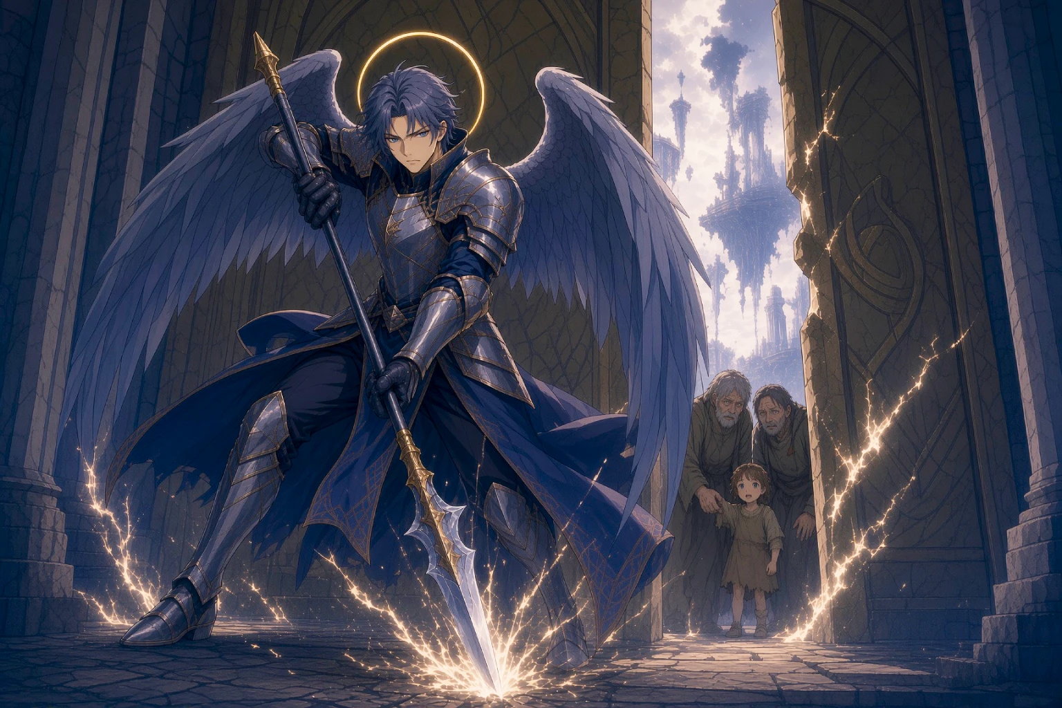 Auren Valec — Celestial Warden