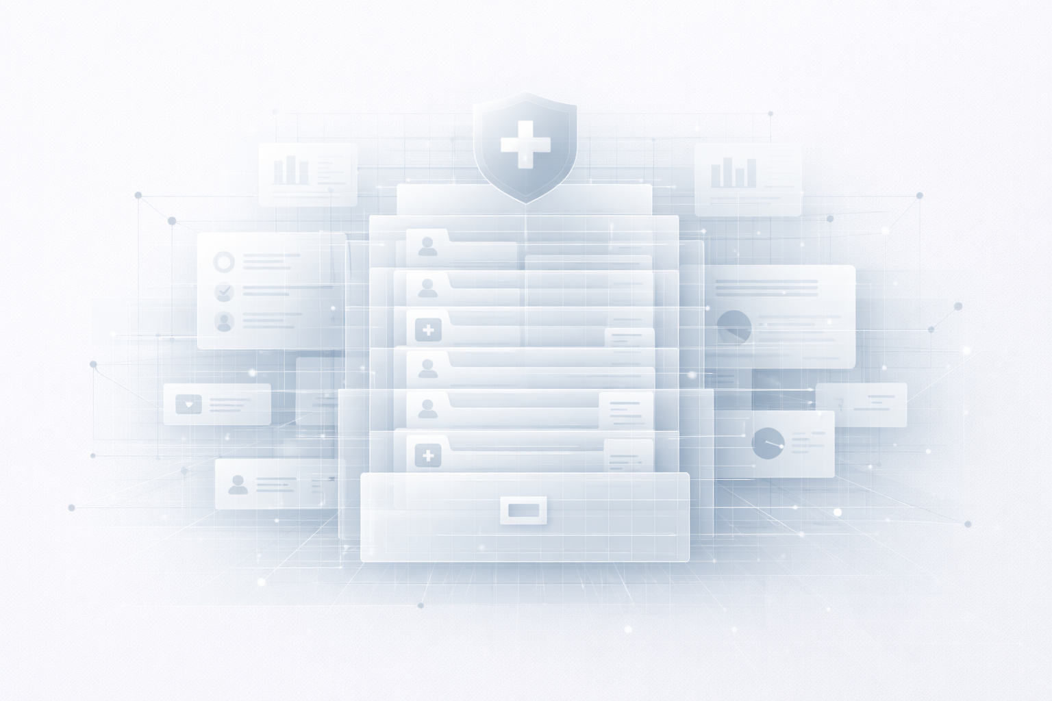 [background image] image of futuristic technology (for a data analytics and business intelligence)