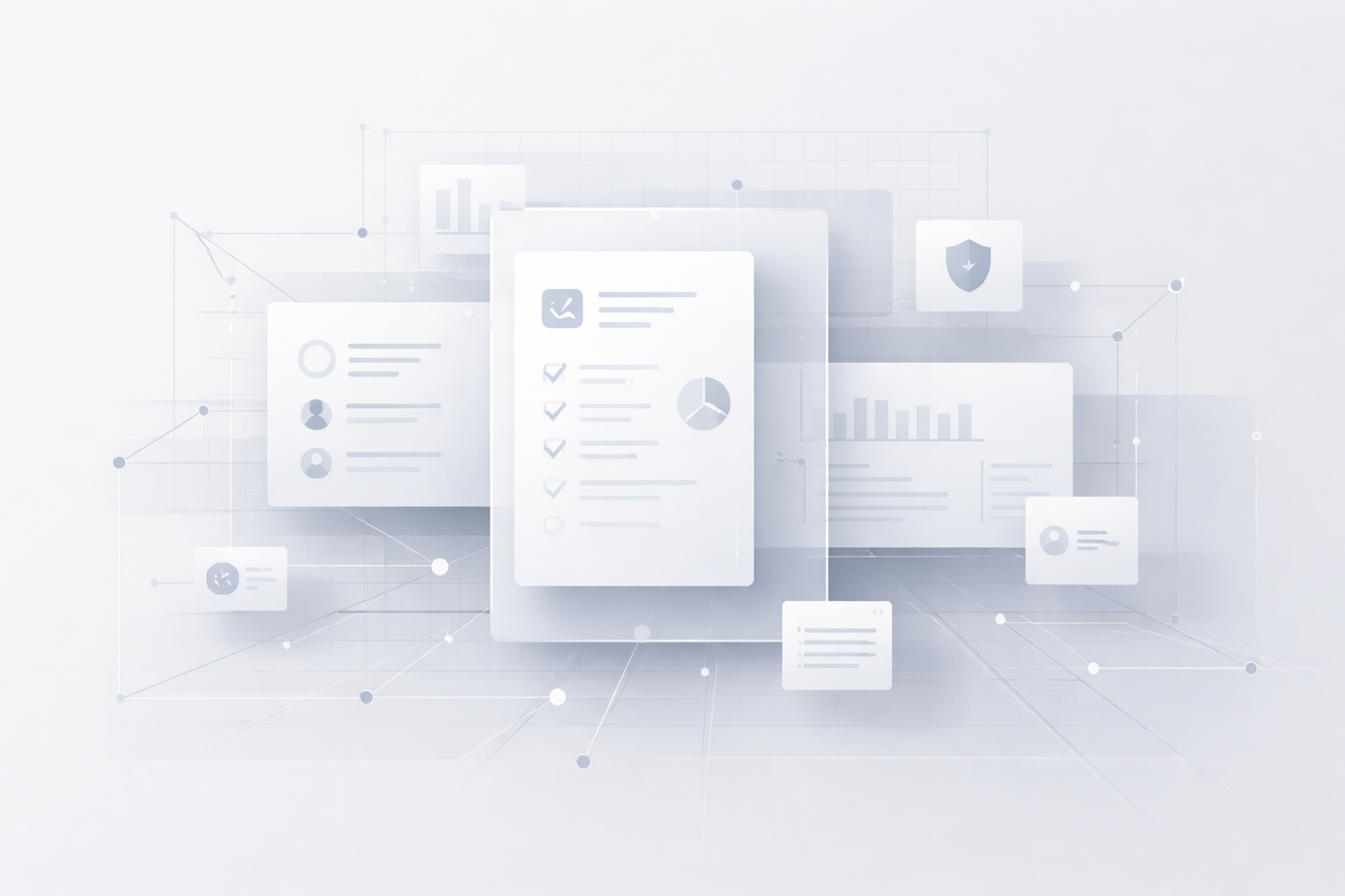 [background image] image of futuristic technology (for a data analytics and business intelligence)