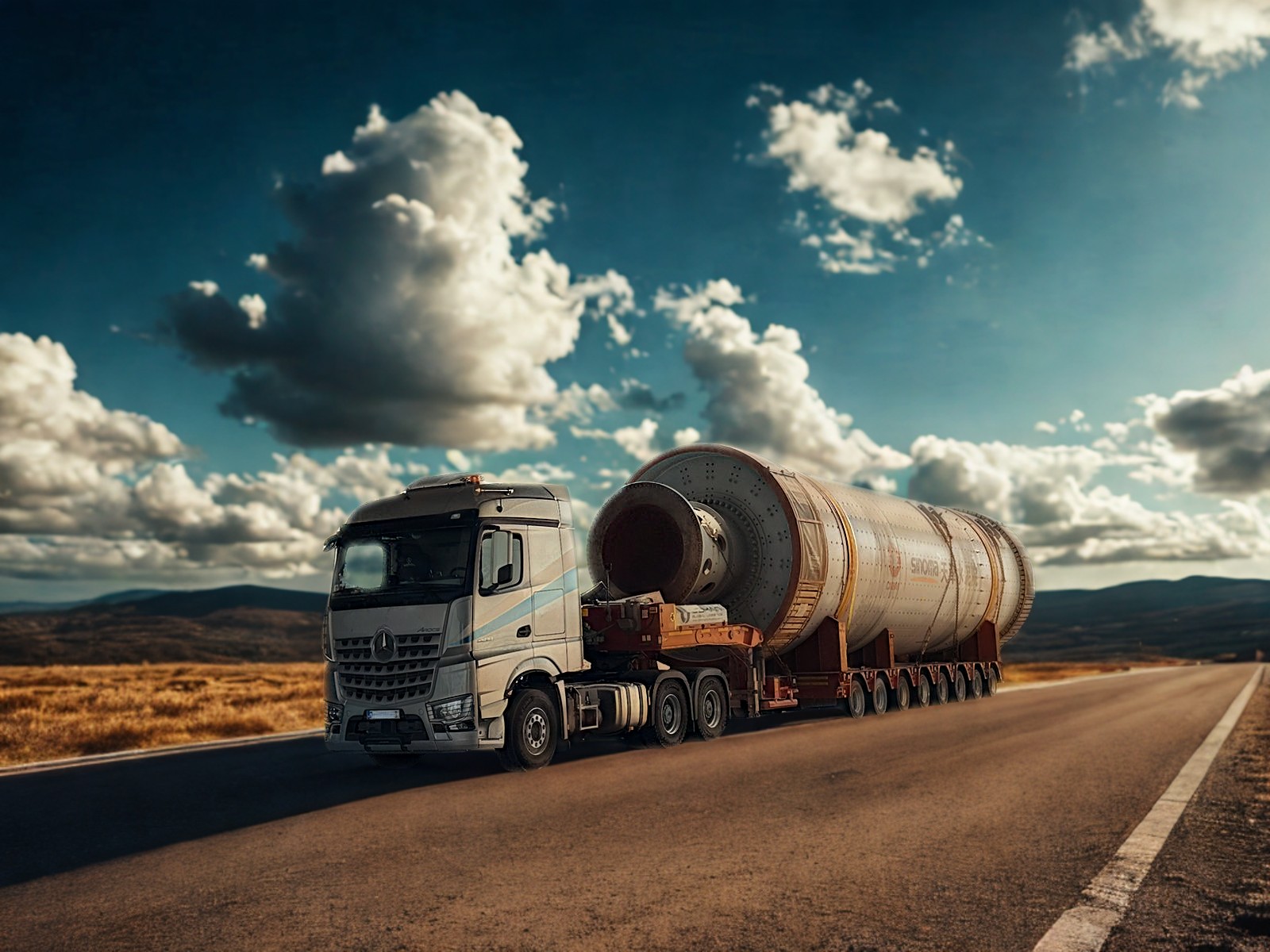 image of team collaboration (for a trucking company)