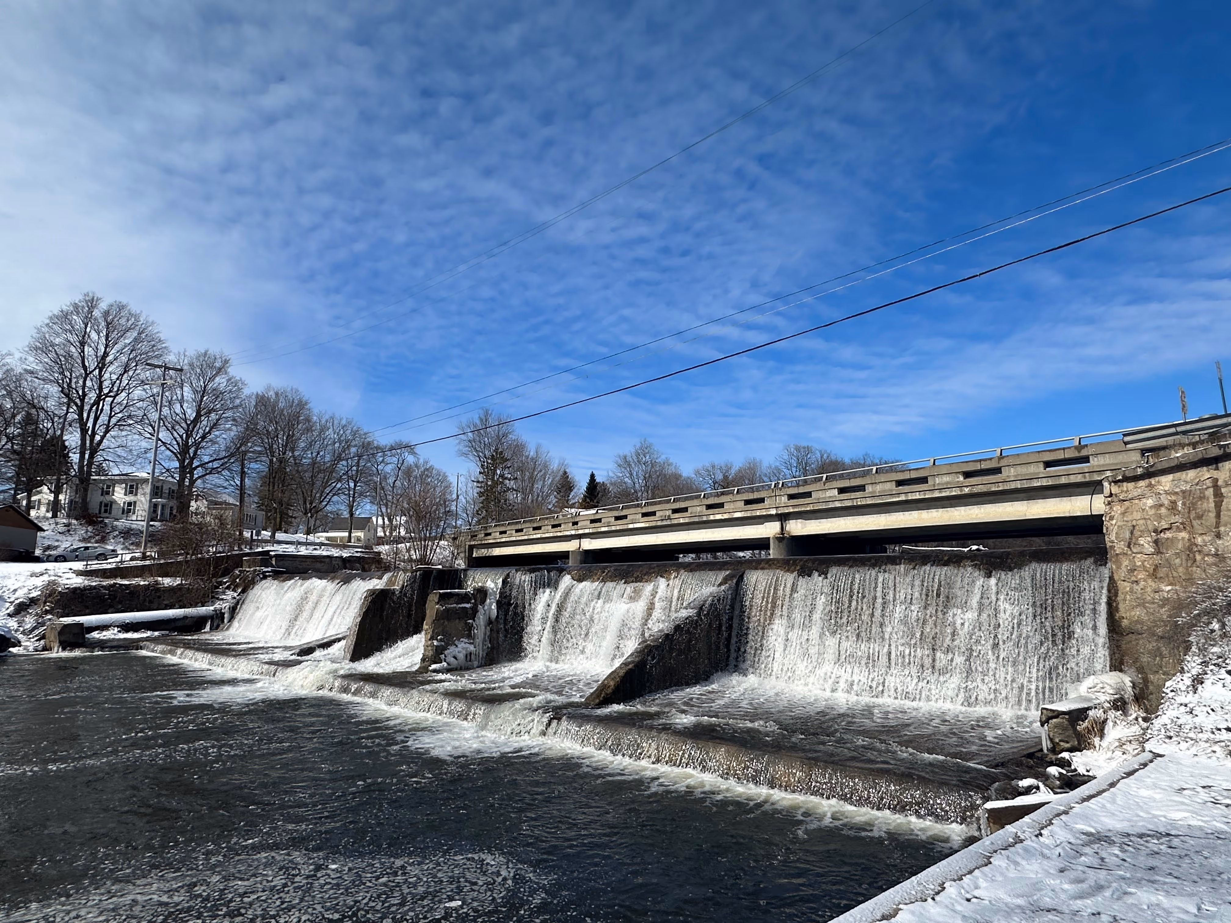 Hubbardston Bridge over fish creek