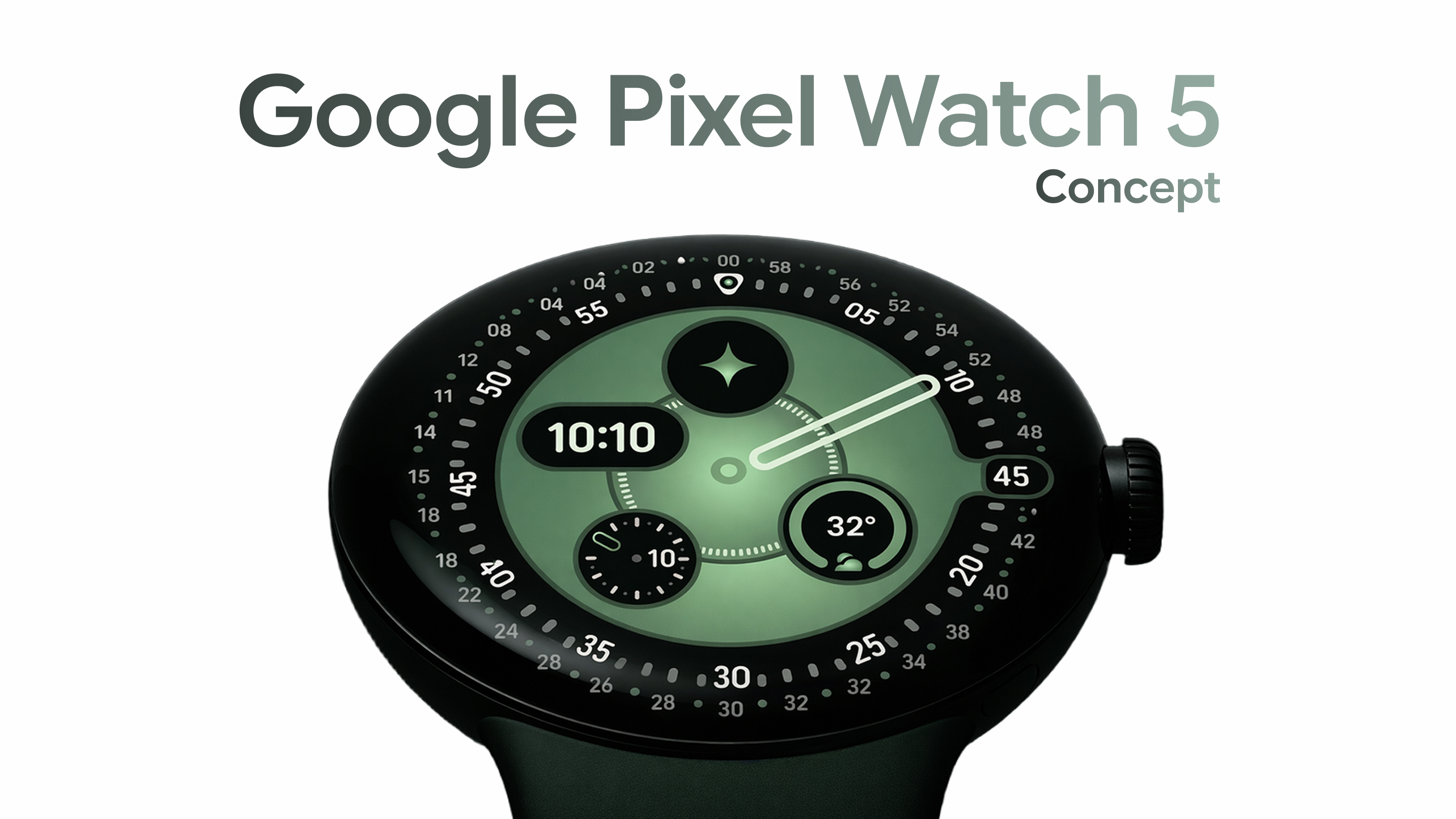 Google Pixel Watch 5 • UI Design Concept