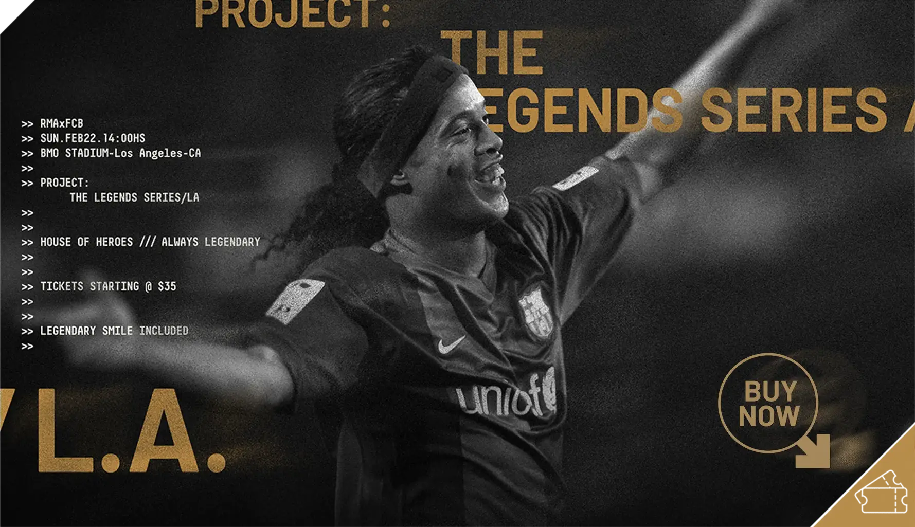 The Legends Series LA: Real Madrid Leyendas v Barca Legends