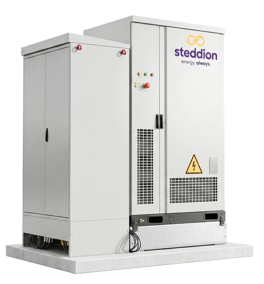 Steddion batterijopslagsysteem