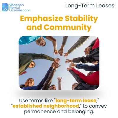 Emphasize Stability and Community‍