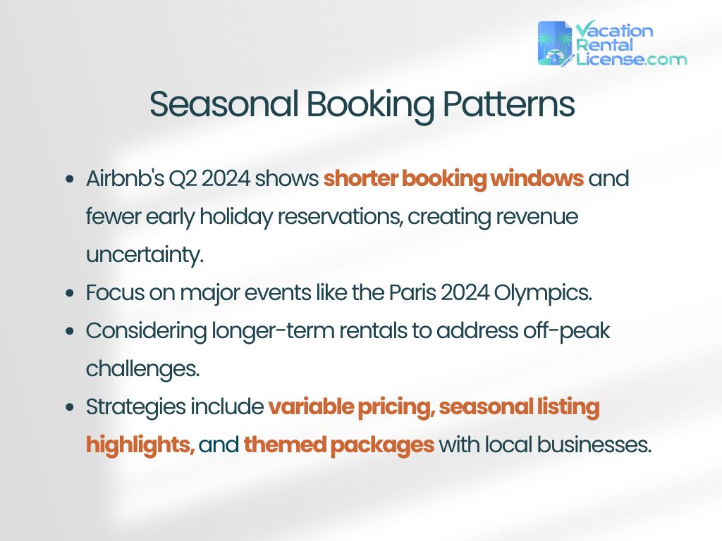 Seasonal Booking Patterns 