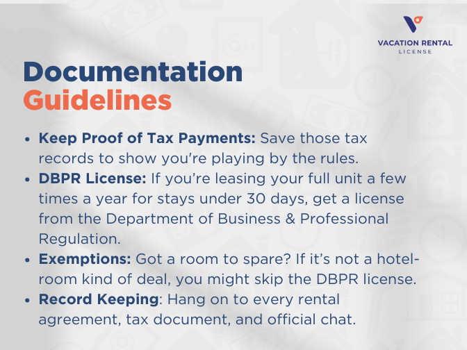 documentation guidelines