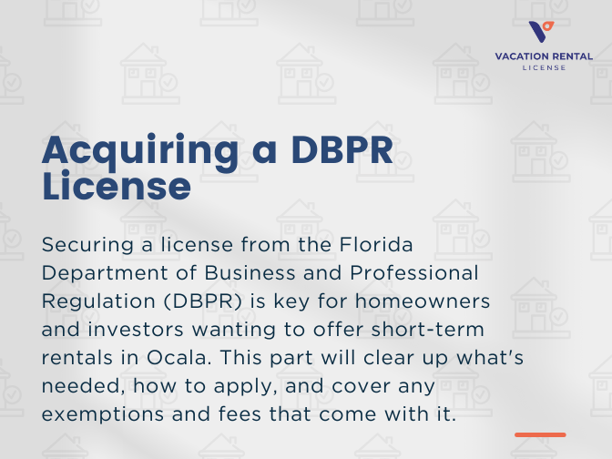 Acquiring a DBPR License
