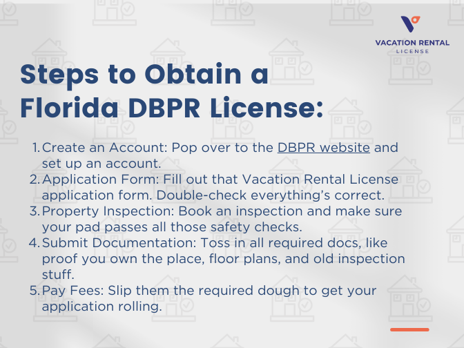 Steps to Obtain a Florida DBPR License: