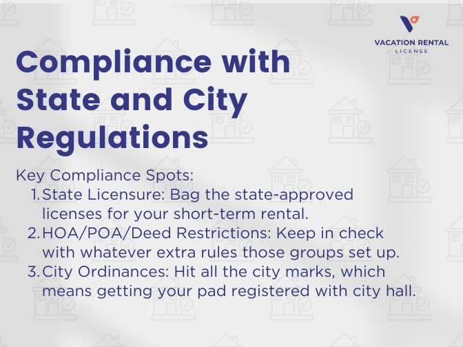 Compliance with State and City Regulations