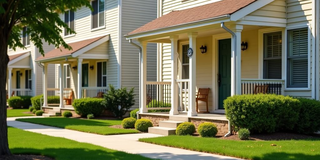 A welcoming rental property in a peaceful neighborhood.