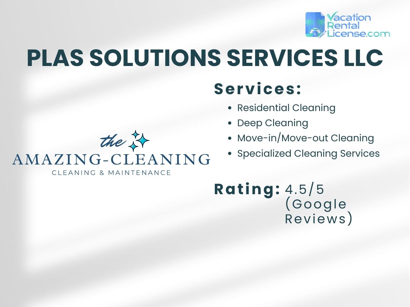 PLAS SOLUTIONS SERVICES LLC