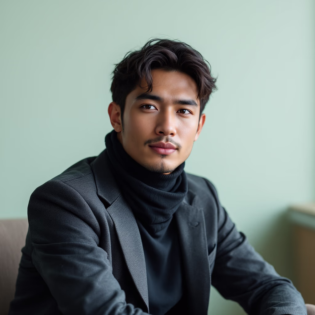 [headshot] image of customer (for a chinese restaurant)