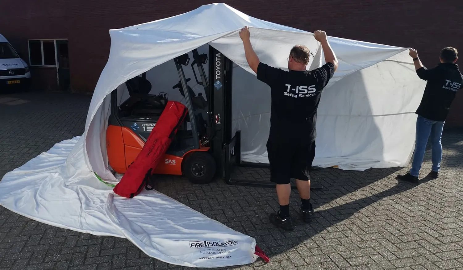 Forklift Yangın Battaniyesi