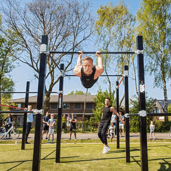 Calisthenics in de openbare ruimte