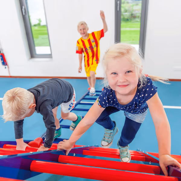 Kinderen spelen op Dorack
