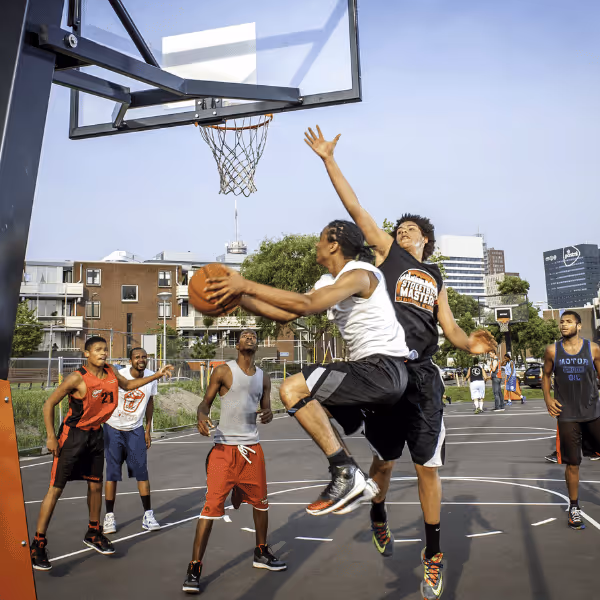 3x3 basketball is sterk voor community vorming