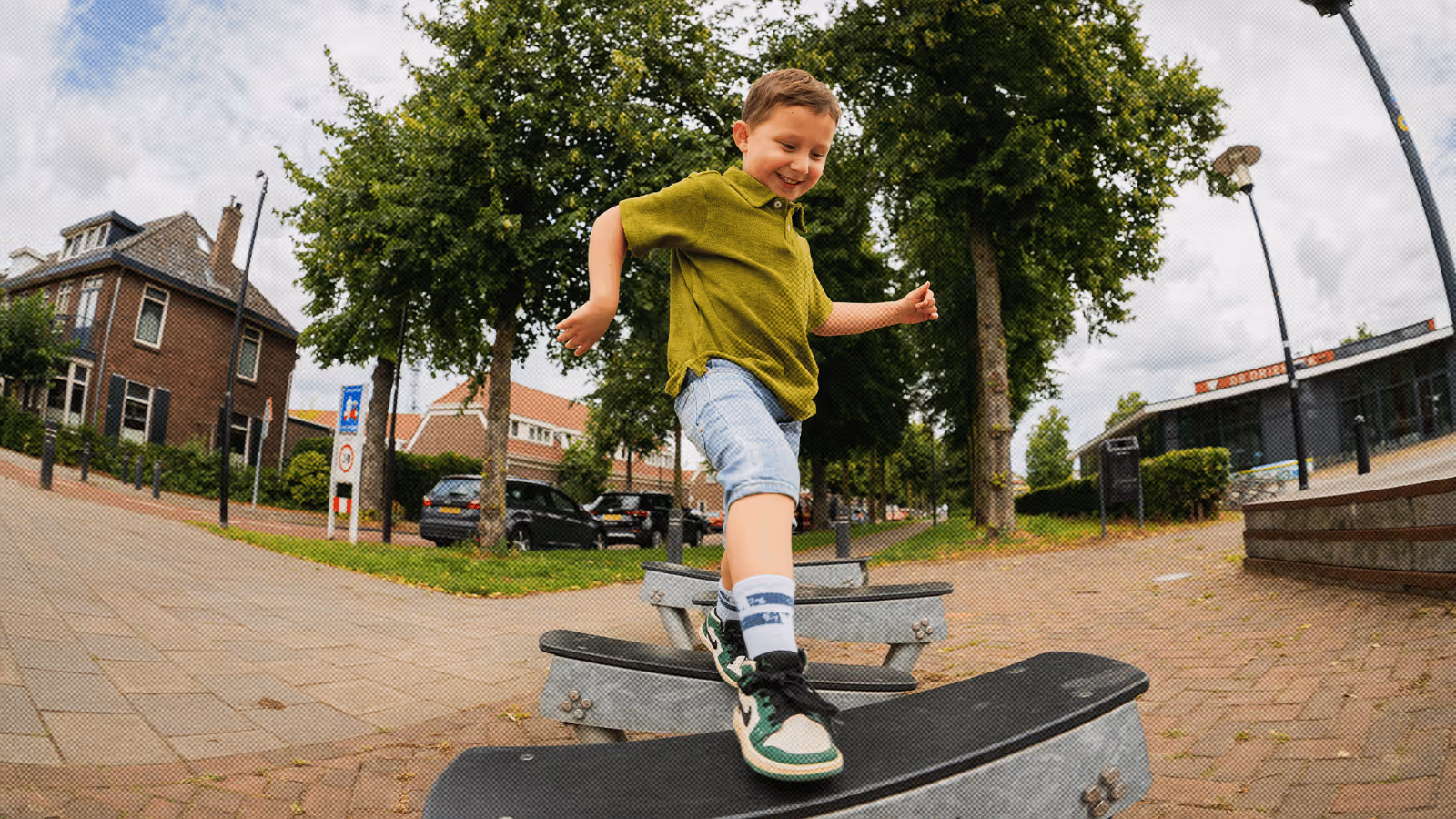 Sporten in de openbare ruimte