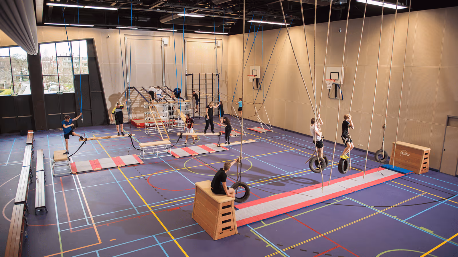 Een sportinrichting van hoge kwaliteit bevordert plezier van je gebruikers