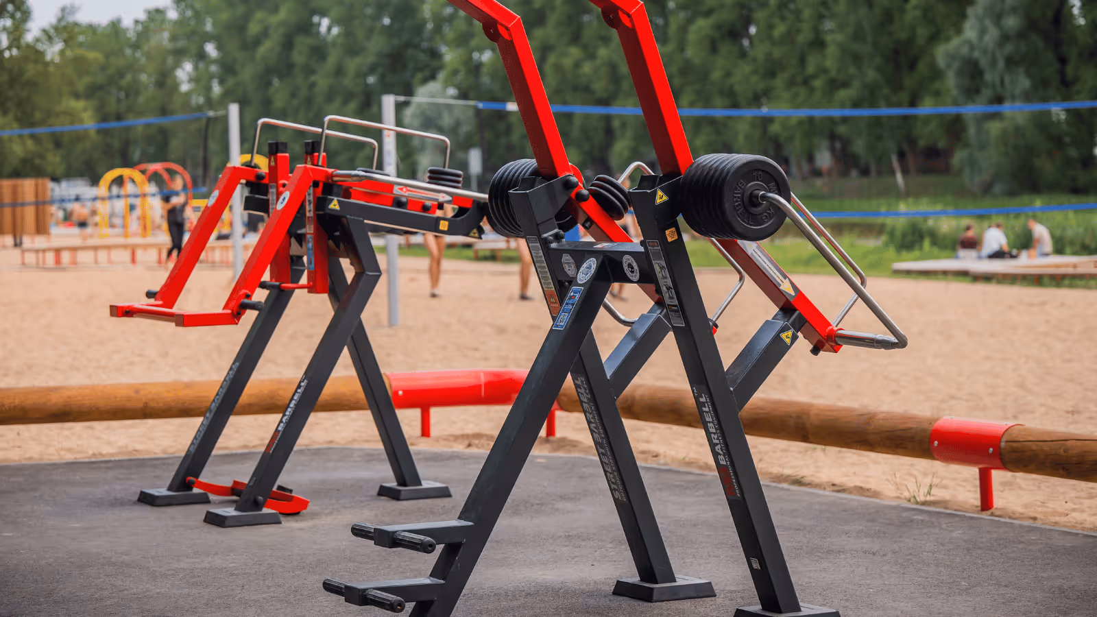 Outdoor Fitness toestellen van Nijha