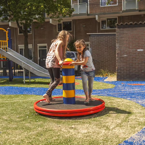 De draaischijf blijft populair bij kinderen