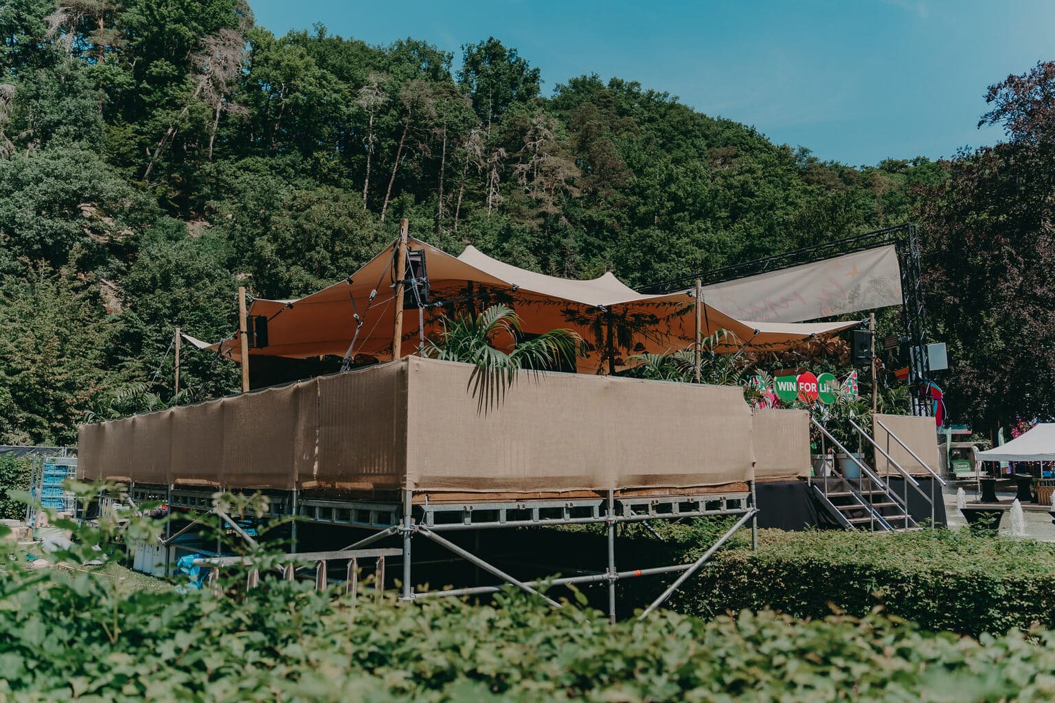 Photo du bar Le Repère du Toucan aux Francofolies de Spa, juillet 2022