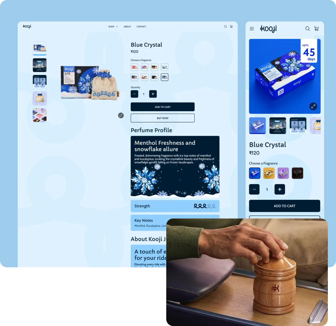 Kooji case study - Kooji web development and UI design by Suplex Design Dubai