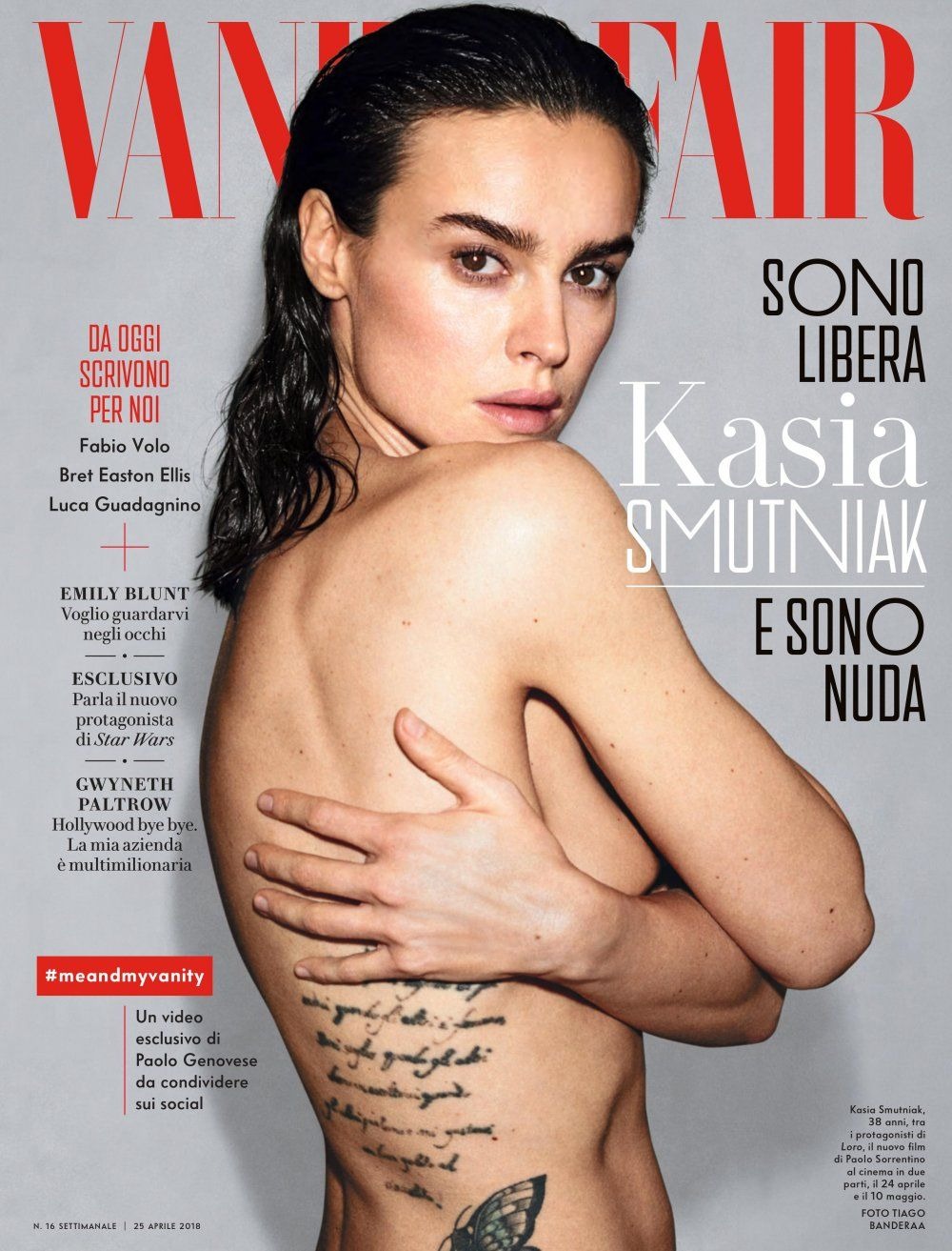 Kasia Smutniak fo Vanity Fair