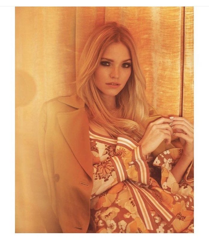 Sacha Luss for Elle