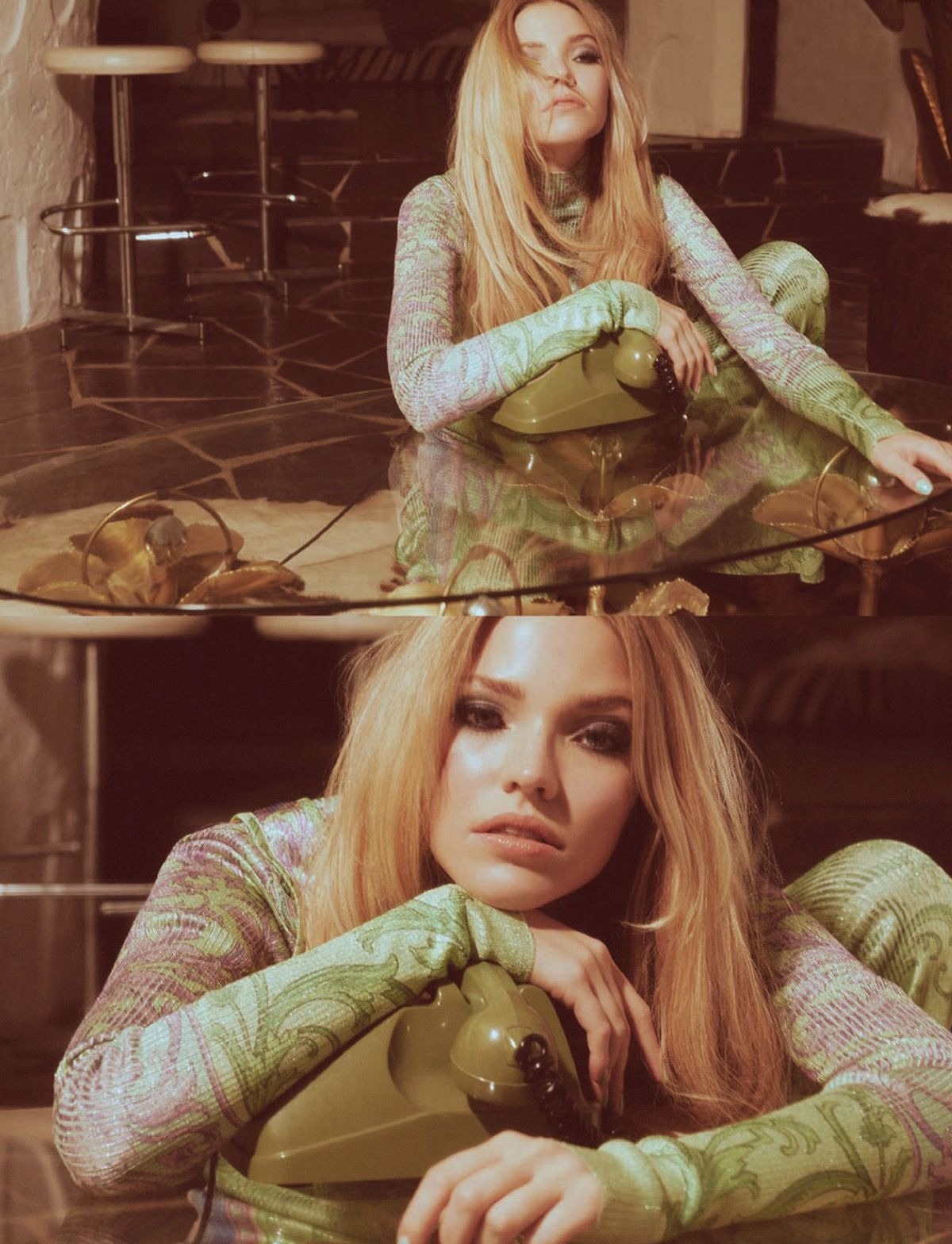 Sacha Luss for Elle