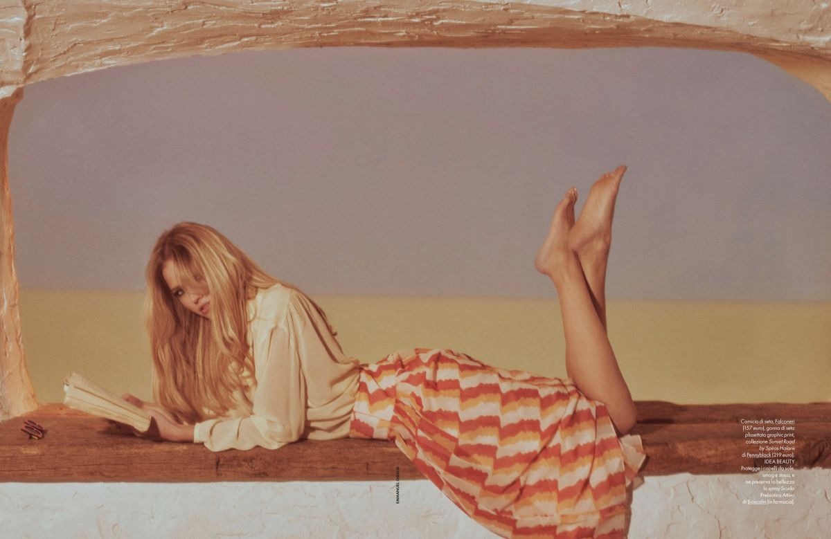 Sacha Luss for Elle