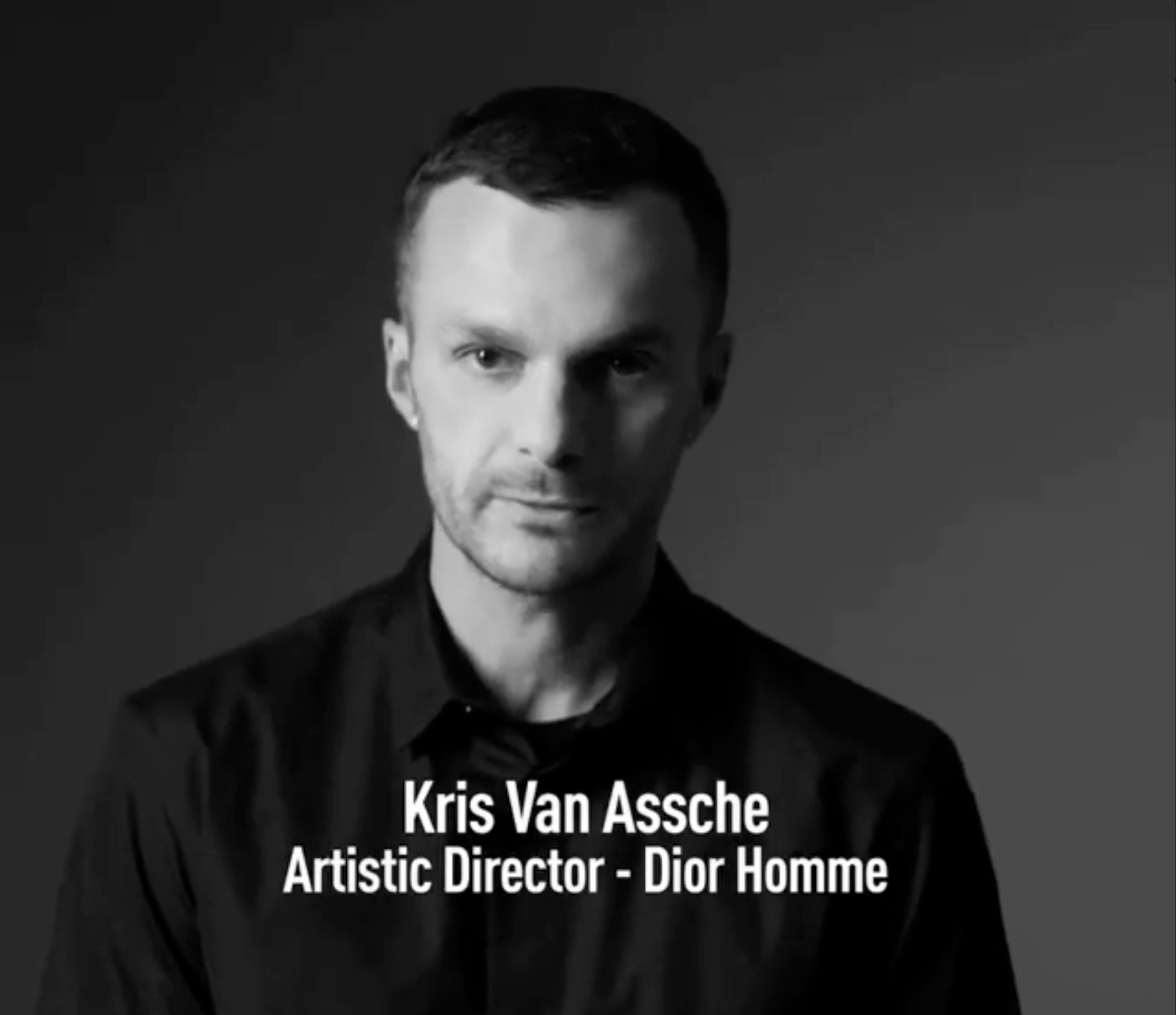 Kris Van Assche for Dior