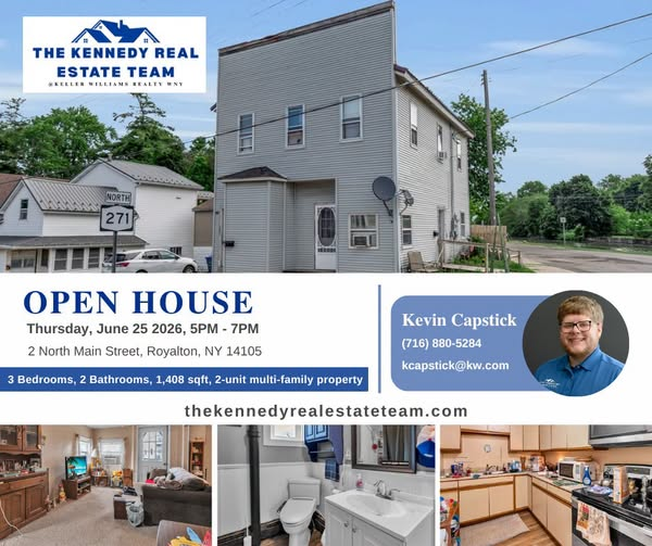 Open House 2 North Main St, Royalton, NY flyer
