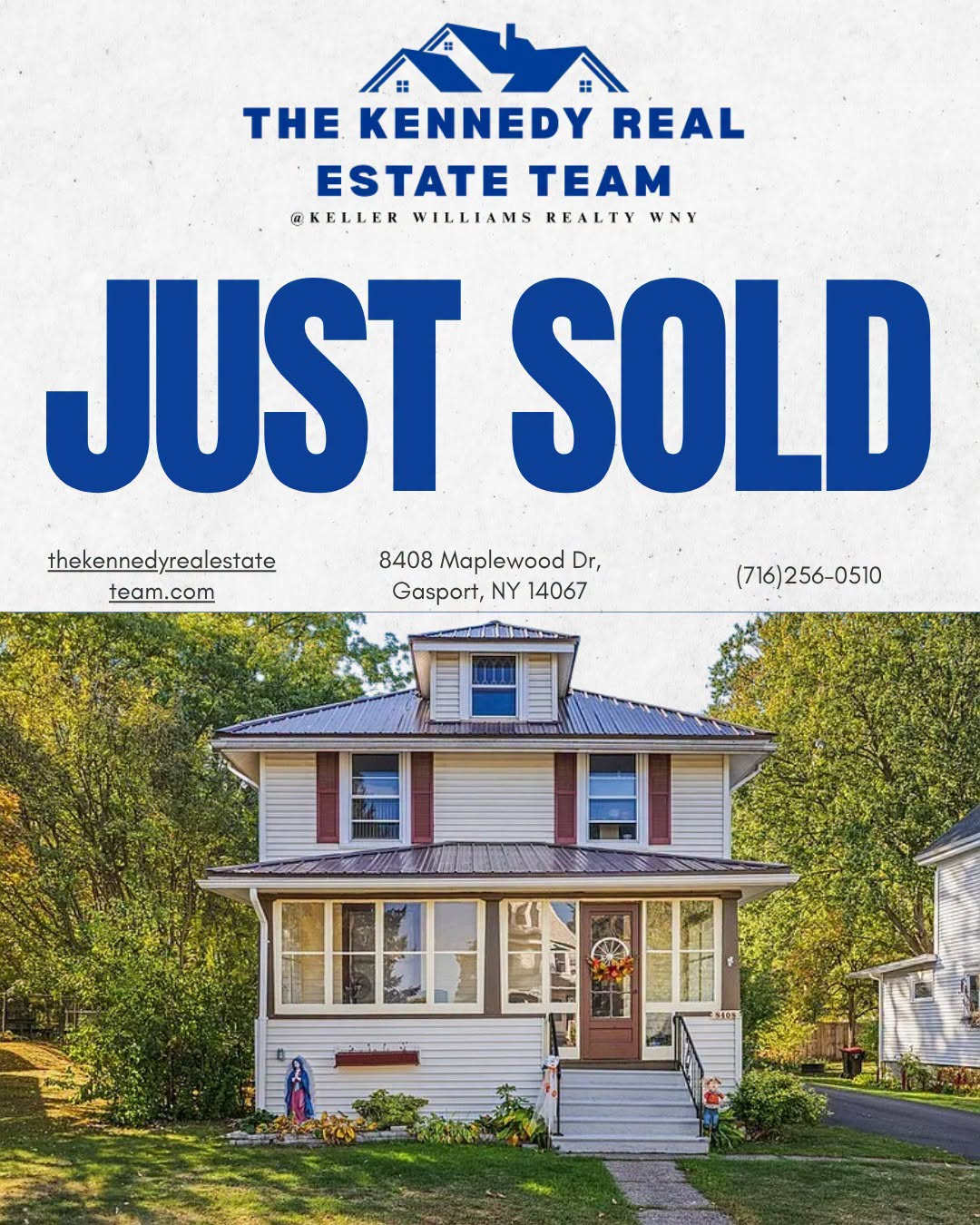Just Sold 8408 Maplewood Dr, Gasport flyer