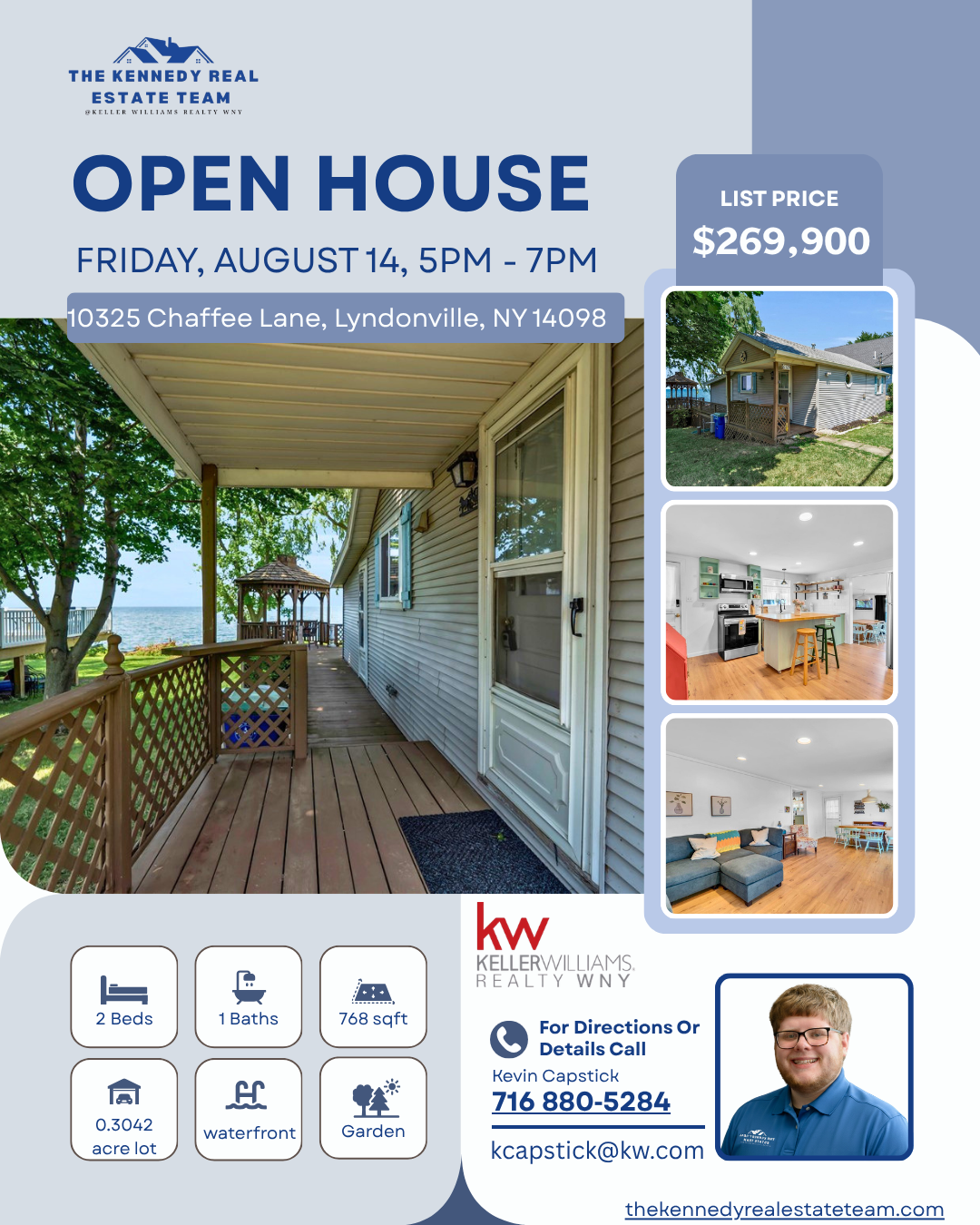 Open House 10325 Chaffee Lane, Lyndonville, NY flyer